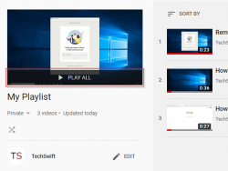 How to Loop a YouTube Playlist for Repeat Play - TechSwift