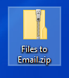 Windows 10 example zipped folder