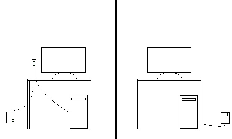 Ethernet over powerline adapters diagram