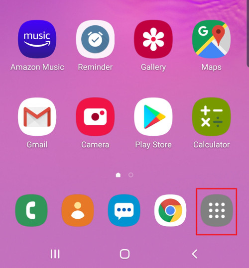 Samsung Galaxy s10 apps button featured image cropped