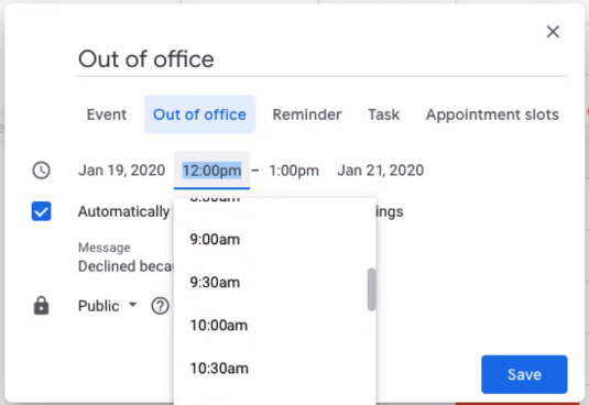 46+ Google Calendar Out Of Office Invite Pics