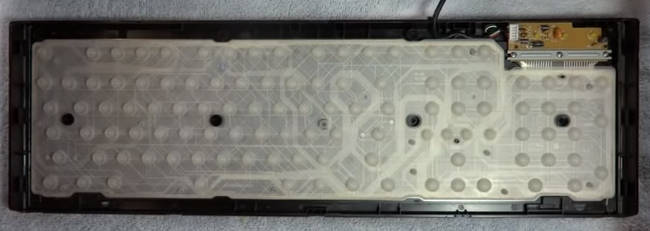 Inside of membrane keyboards