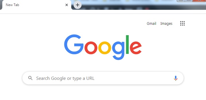 Address bar Missing in Chrome