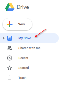 Google Drive My Drive