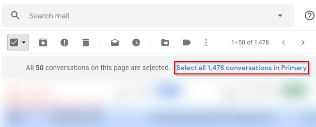 Gmail Select All Emails