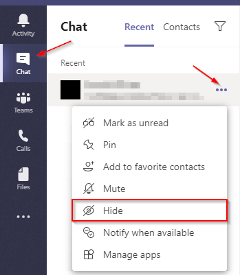 How To Hide And Unhide A Chat In Microsoft Teams Techswift