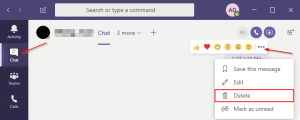 How to Delete Chat Messages in Microsoft Teams