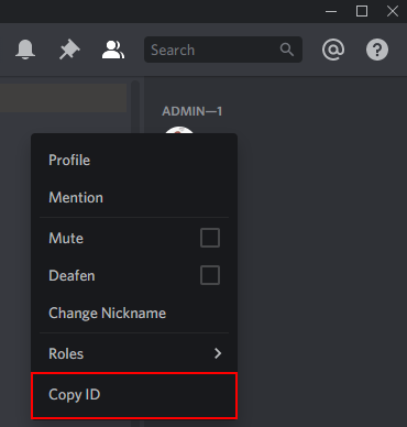 Discord Copy User ID