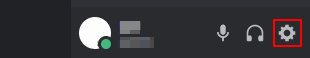 Discord Settings Icon