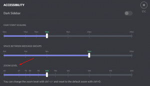 How to Zoom in and Out on Discord & Reset Zoom