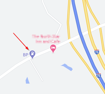 Google Maps Click Stop Along Route