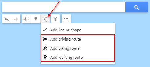 Google My Maps Add Route