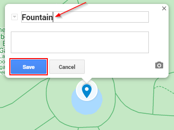 Google My Maps Add and Save Point