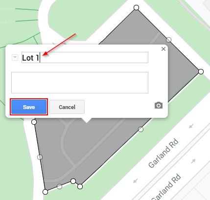 Google My Maps Save Shape