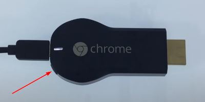 Chromecast Gen 1 Factory Reset Button