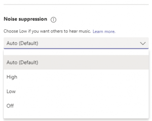 How to Enable / Disable Noise Suppression in Microsoft Teams