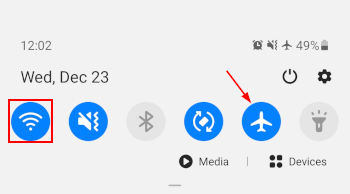 wifi could not communicate with chromecast