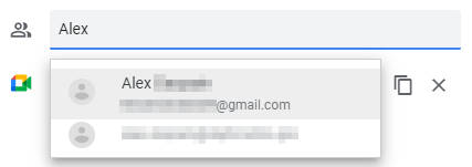 Google Calendar Invite Guests Contacts List