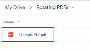 rotate photos in google drive