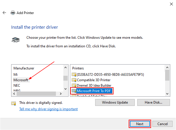 Microsoft Print To PDF MicrosoftPrintto PDF 