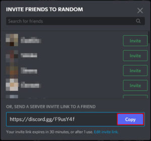 How to Send an Invite Link to a Discord Server