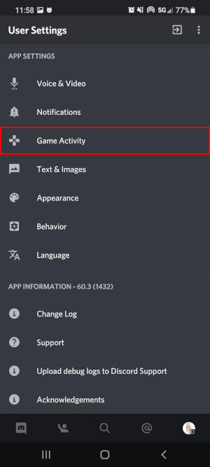 How to Hide Game Activity on Discord