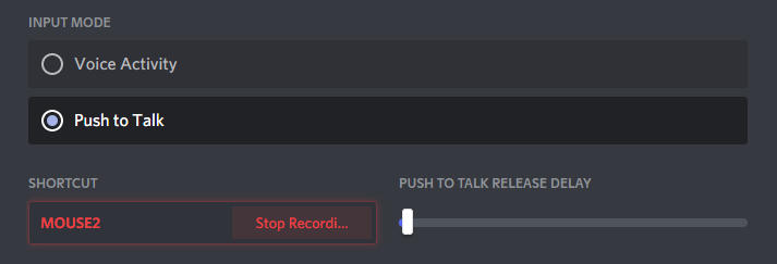 Discord Push to Talk Key Bind Box Recording