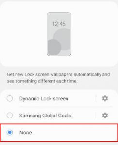 How to Turn off Dynamic Lock Screen on Samsung Galaxy S21