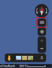 Google Maps 3D View Button