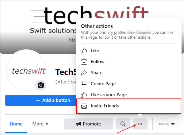 How To Invite People To Like Your Facebook Page TechSwift