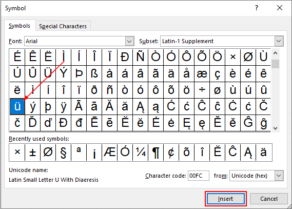 how to get a e with an accent mark on it