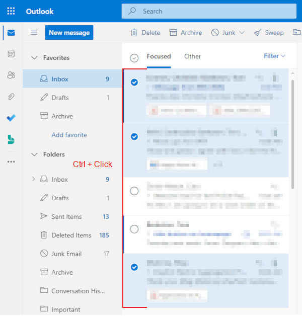 how-to-select-multiple-emails-in-outlook-techswift