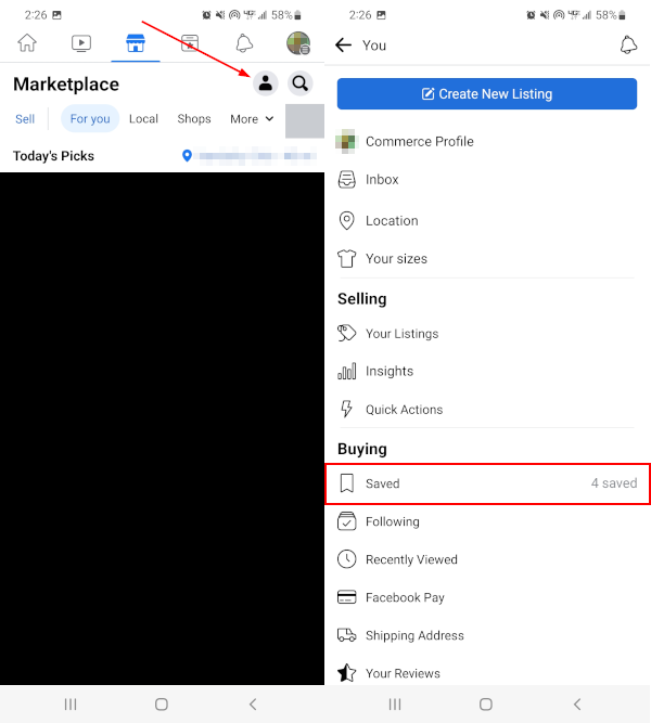 How to See Saved Items on the Facebook Marketplace TechSwift