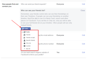 How to Hide Your Friends List on Facebook