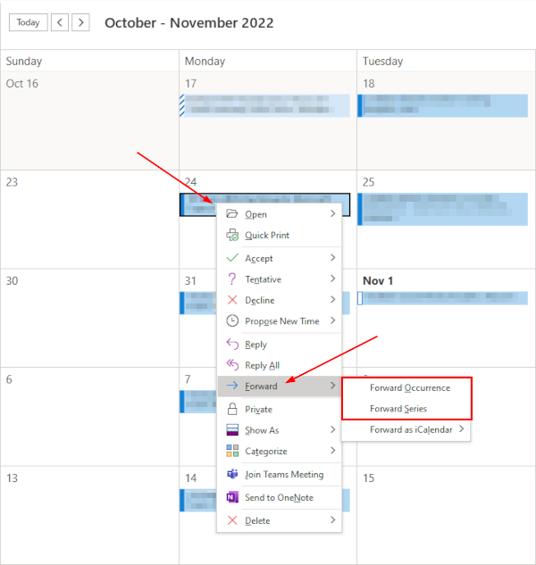 Disable Calendar Invite Forwarding 2025