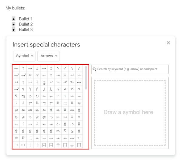 How To Customize Bullet Points In Google Docs TechSwift